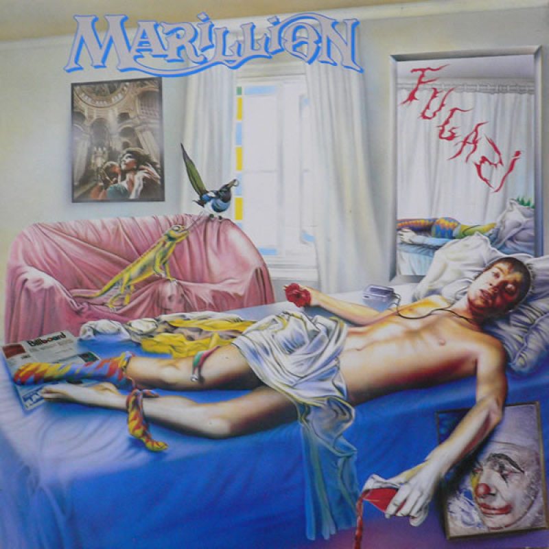  Marillion ‎– Fugazi (Zeer goede staat, hoes en vinyl VG+) Gatefold EMI ‎– 064 2400851